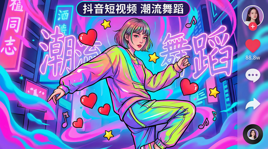 中出短视频舞蹈